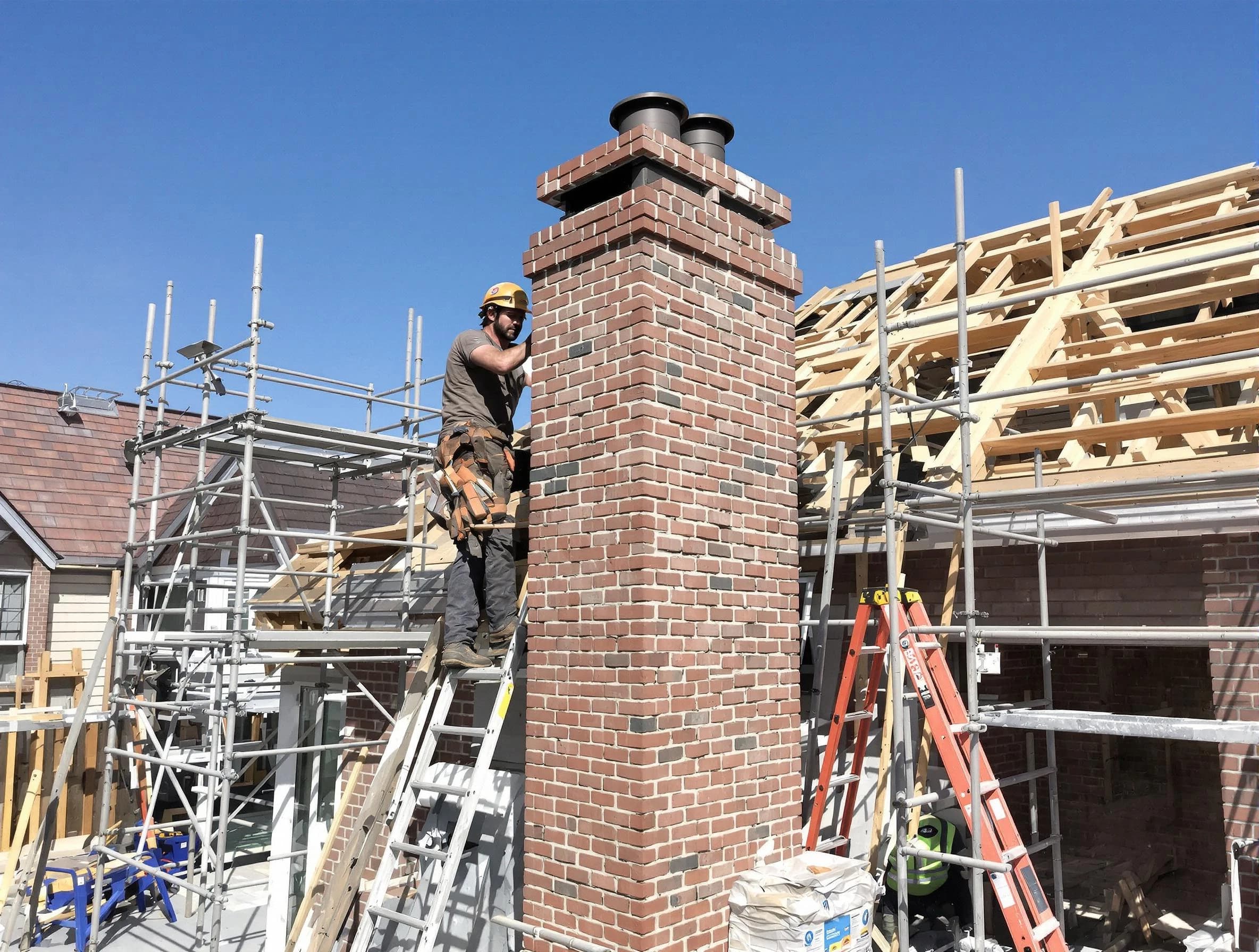 New chimney installation completed by Fort Lupton Chimney Sweep in Fort Lupton, CO
