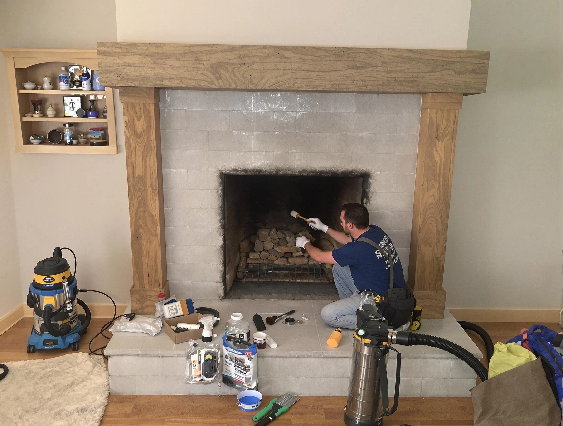 Detailed creosote removal process by Fort Lupton Chimney Sweep in Fort Lupton, CO
