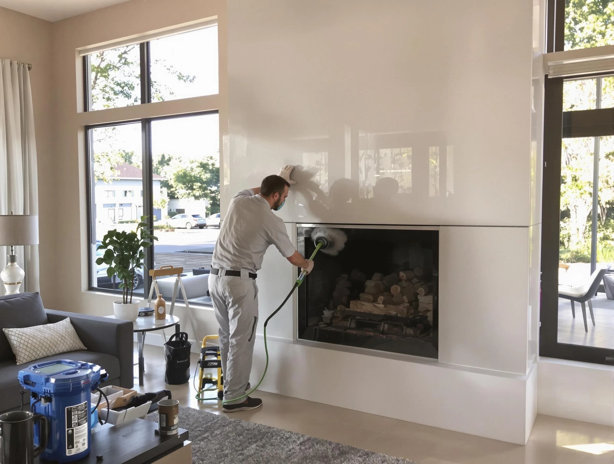 Fort Lupton Chimney Sweep performing thorough soot removal in Fort Lupton, CO