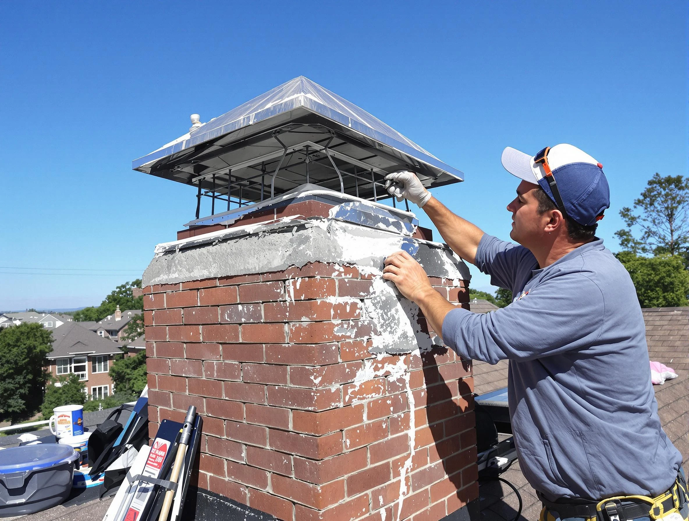 Chimney Crown Services service in Fort Lupton, CO