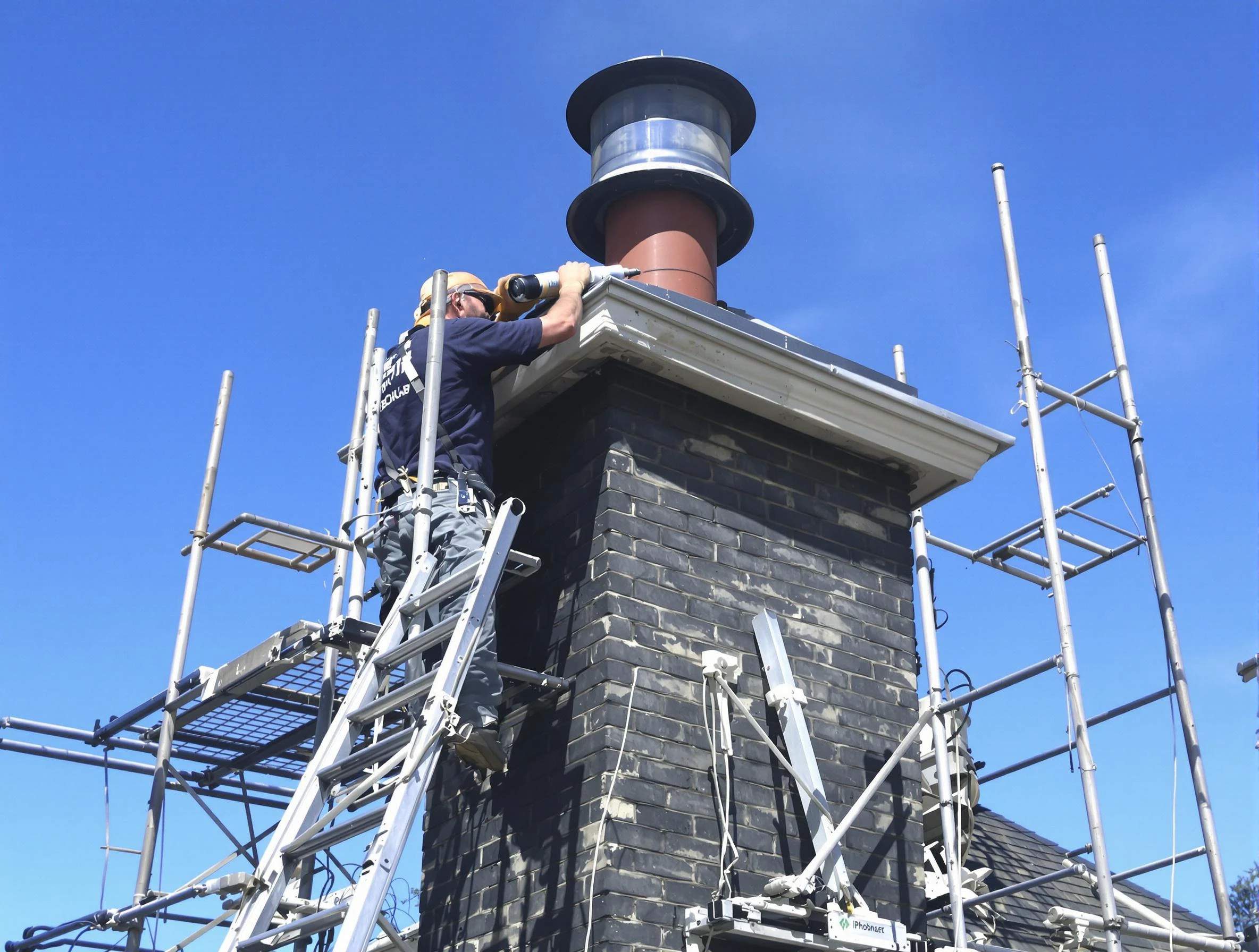 Sturdy chimney crown finished by Fort Lupton Chimney Sweep in Fort Lupton, CO