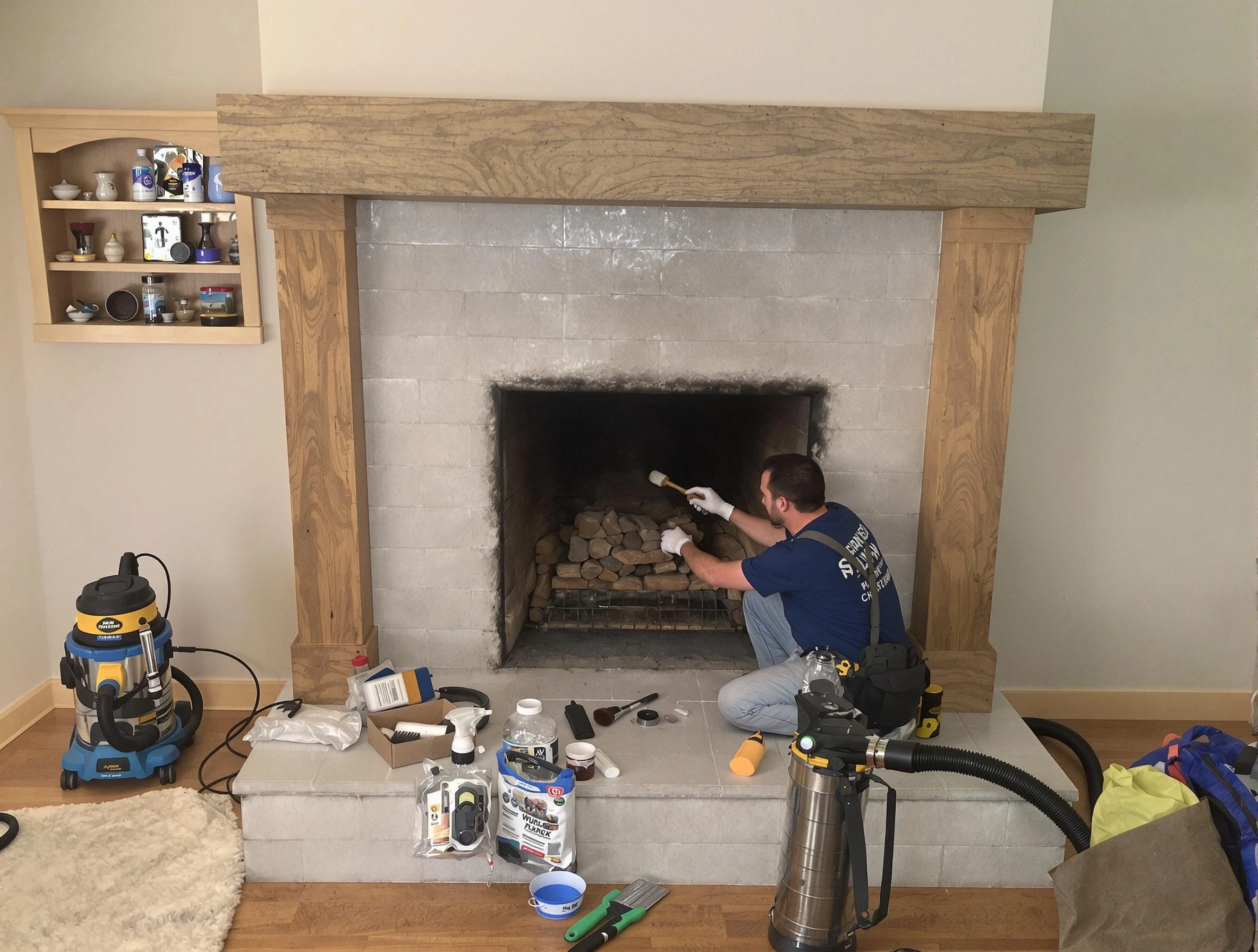 Detailed creosote removal process by Fort Lupton Chimney Sweep in Fort Lupton, CO