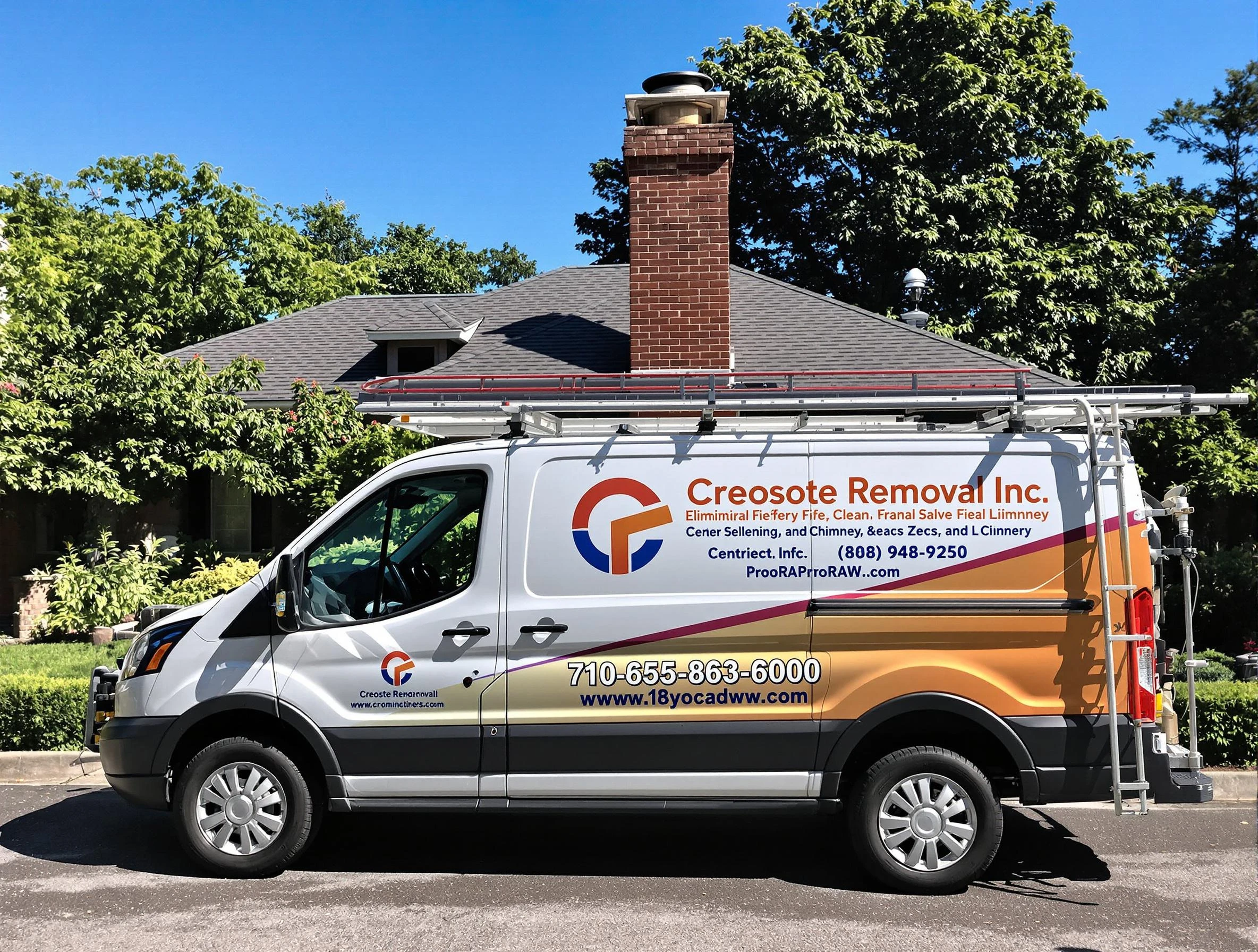 Fort Lupton Chimney Sweep technician removing creosote safely in Fort Lupton, CO